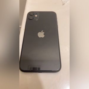 iphone 11 - new but used , no scratches or cracks on front and back .